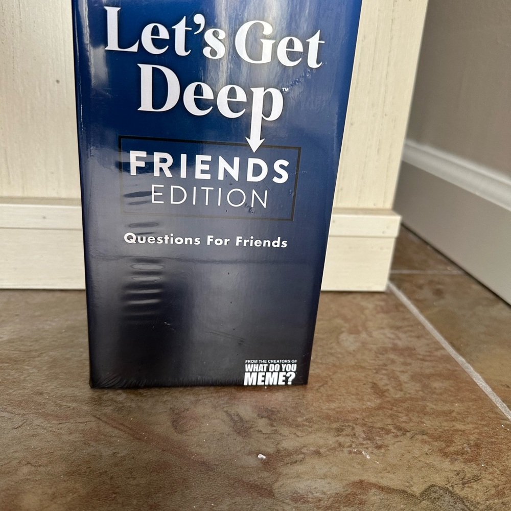 Let's Get Deep Friends Edition Game